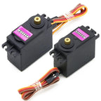 Mg996r servo digital 4.8-6.0v alto torque com engrenagem de metal para futaba jr 1/8 1/10 rc carro — foto 3