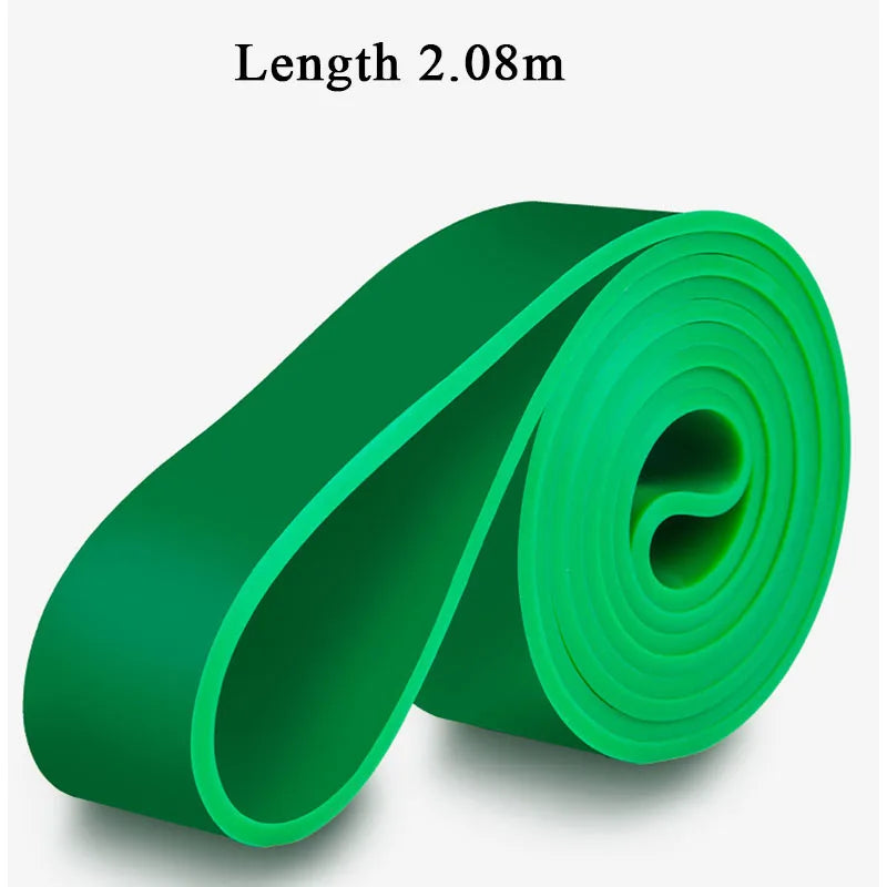 Banda de resistência de látex para pull-up e pilates, 15-35 LB — foto 7