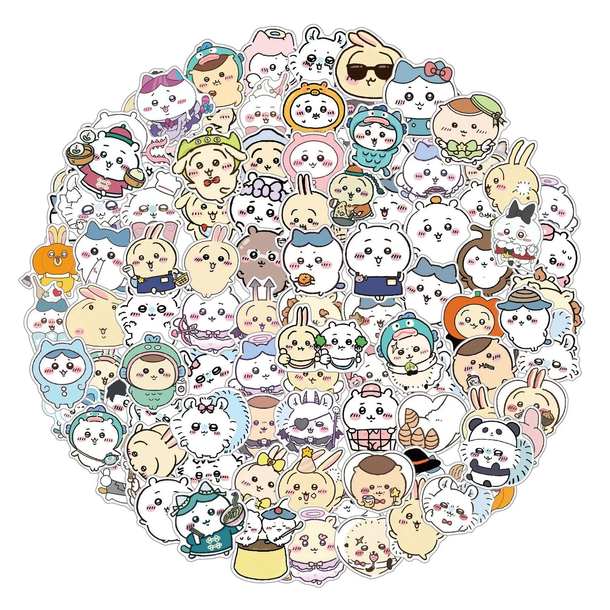 Conjunto de 100 autocolantes decorativos kawaii para decoração — foto 1