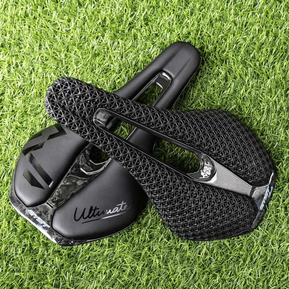 Ultralight Carbon Bicycle Saddle, 3D Impresso, Assento de Bicicleta Road, MTB Cascalho, Peças de ciclismo — foto 2