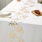 20th 30th 60th aniversário corredor de mesa decoração para 20 30 60 aniversário mesa festa suprimentos 3m — foto 2
