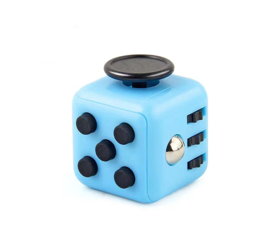 Cor sólida Fidget Decompression Dice para Liberação Stress Relief, Autismo e Ansiedade Aliviar — foto 1