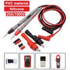 Pino de teste de sonda 20a 1000v para multímetro digital ponta de agulha multi medidor - 10A PVC Wire — foto 3