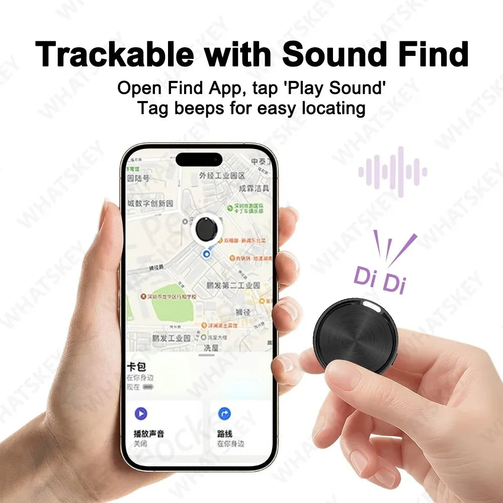 Tag de Localização Inteligente com Bluetooth e GPS, Compatível com Android e Google Find My, tipo Airtag — foto 5