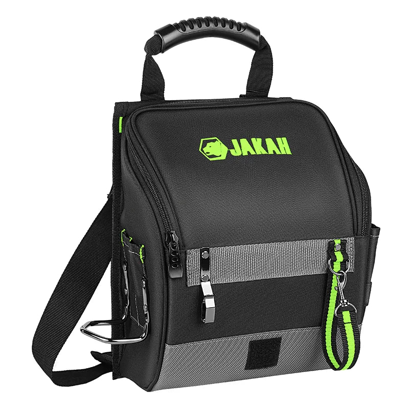 Bolsa de Ferramentas Profissional para Eletricistas, Com Múltiplos Bolsos, Cabo de Borracha Ergonômico — foto 1