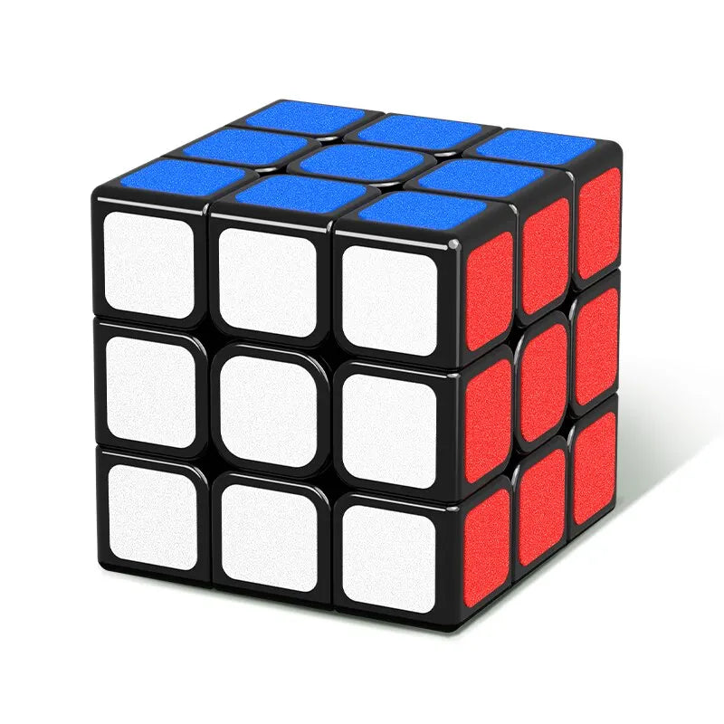 Cubo mágico de textura fosco para competição, brinquedos educativos, adesivo, brinquedos infantis, 3x3 — foto 1