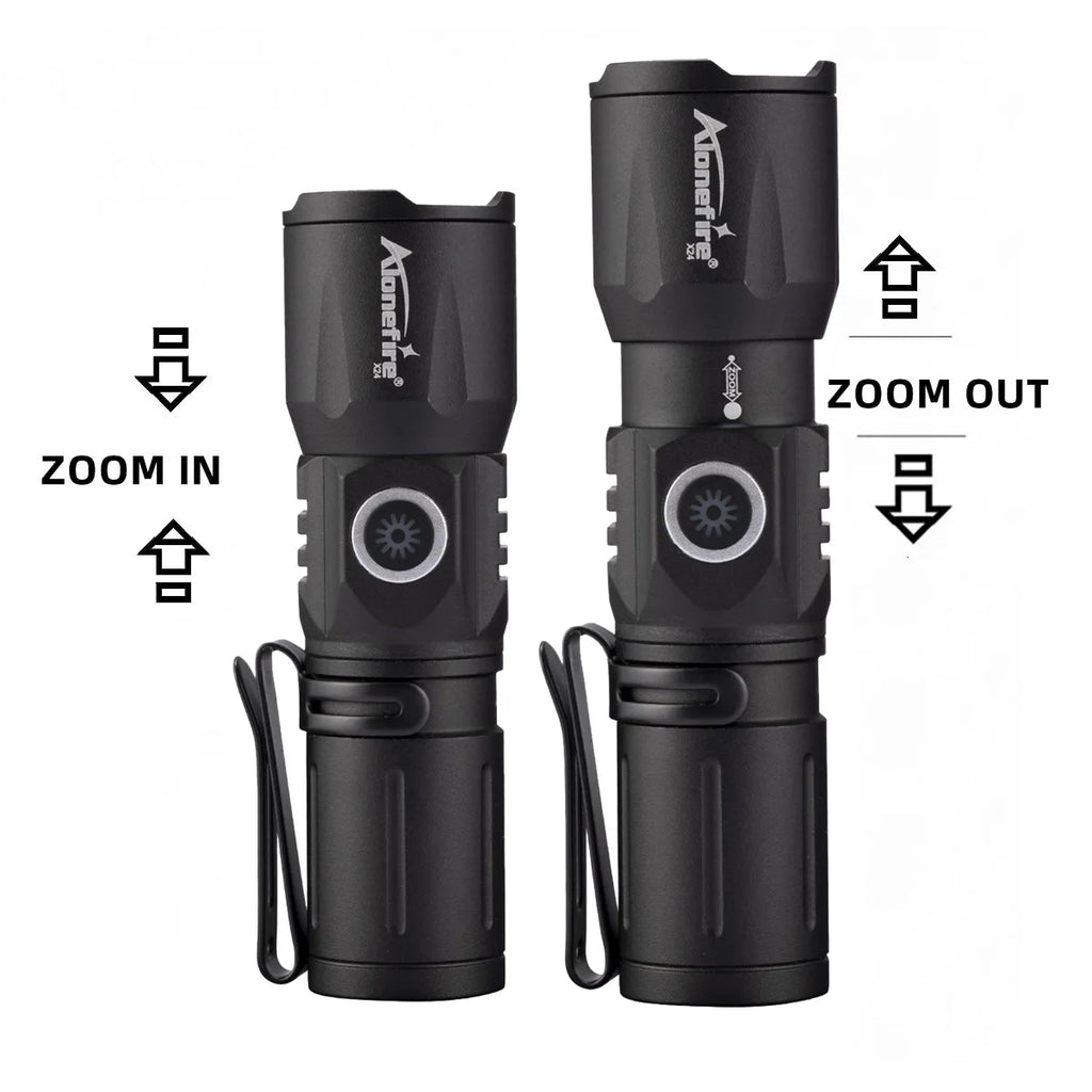 Lanterna LED branca recarregável USB-C X24 — foto 4