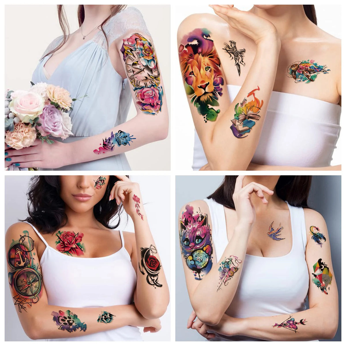 Tamanho a4 para impressora jato de tinta, tatuagens transparentes imprimíveis, papel de transferência — foto 1