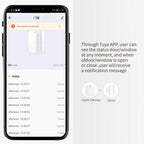 Sensor de Porta e Janela Inteligente Tuya WiFi, Detector de Contato Sem Fio para Automação Residencial — foto 5