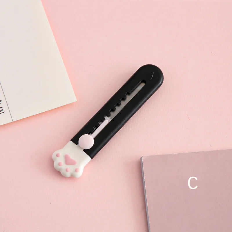 Mini Faca Utilitária Mr.Paper em Formato de Garra de Gato, Criativa, Fofa e Conveniente — foto 2
