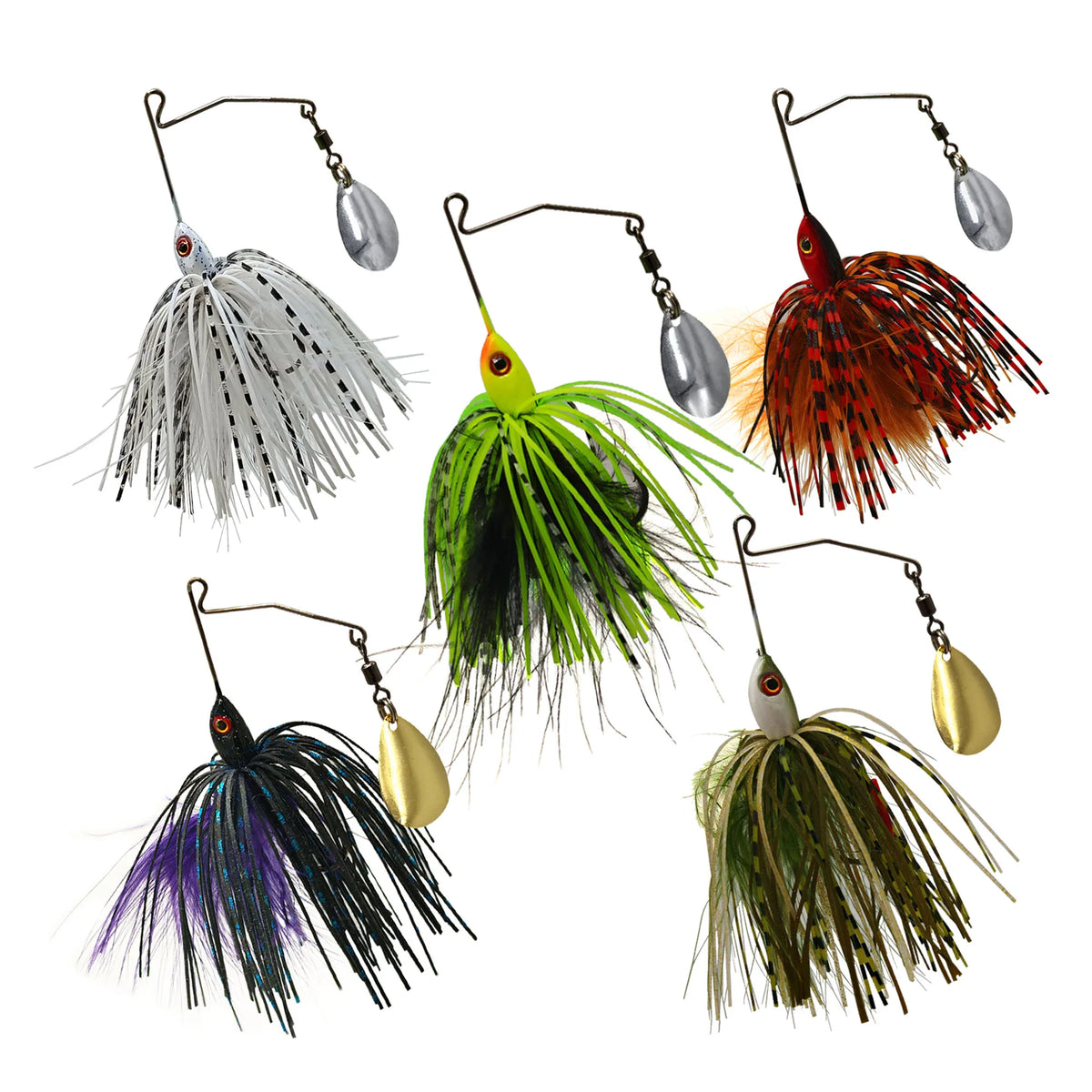 Isca de Pesca 7G/9G Spinner Bait, Chatter Bait, Blade Jig, Dancer, Buzzbait, Wobbler - 07 branco — foto 3