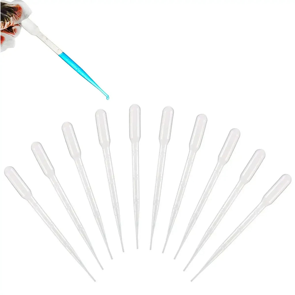 Pipeta descartável de plástico de 3 ml, graduada — foto 1