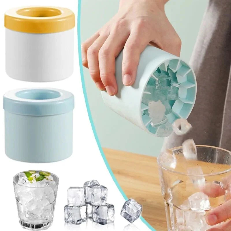 Molde de silicone para cubos de gelo redondos, 1,3 cm — foto 2
