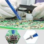 Extrator de chip ic de 4 garras, ferramenta removedora de peças de precisão - Azul — foto 3