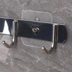 2-10 pçs parafuso ganchos de parede cabides autoadesivos sem costura prego - Screw length 6mm 2 unidades — foto 3