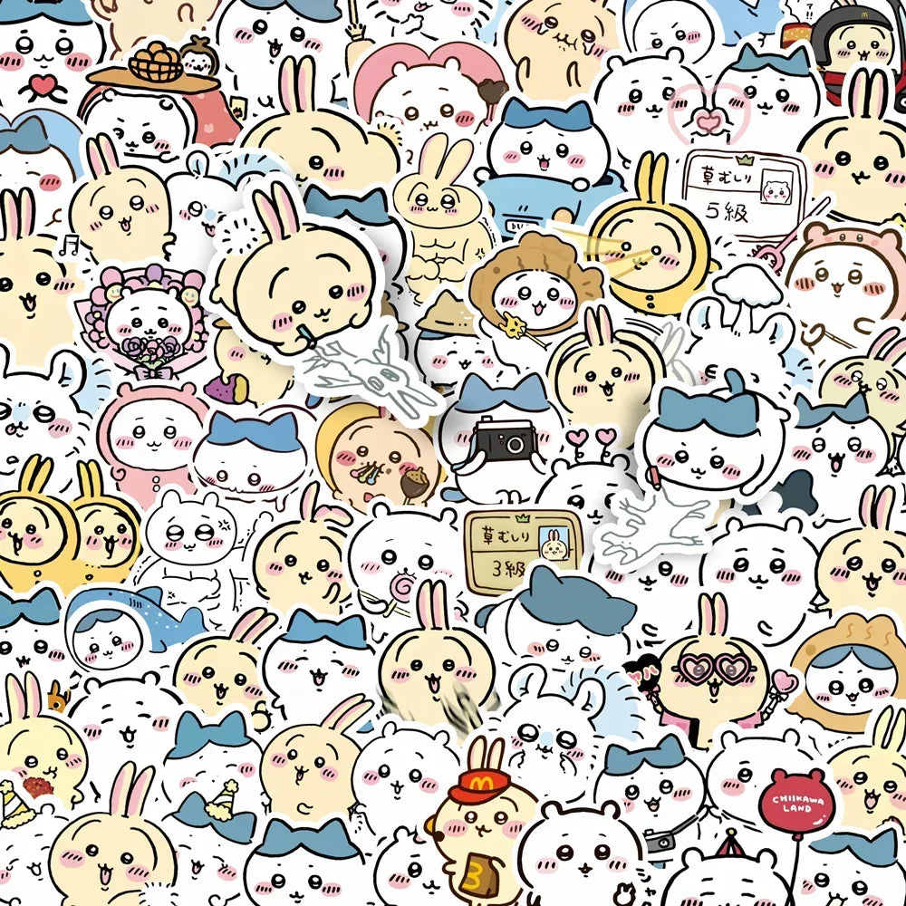 100 adesivos decorativos kawaii sem repetição para DIY — foto 1