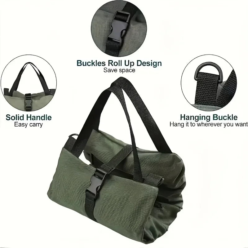 Multi-purpose saco de ferramentas de alta qualidade profissional multi bolso ferramentas de ferragem - Caqui — foto 5