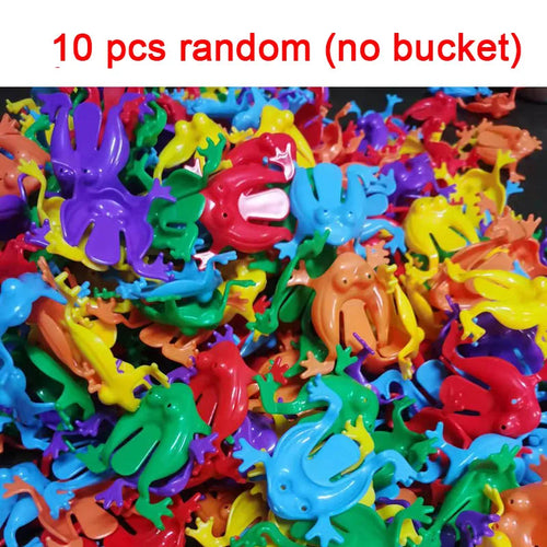 10-20 Peças de Brinquedos de Sapo Saltitante Antiestresse Sortidos para Presente de Aniversário — foto 2