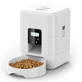 Comedouro Inteligente Automático para Gatos e Cães - Branco Button Feeder — foto 1