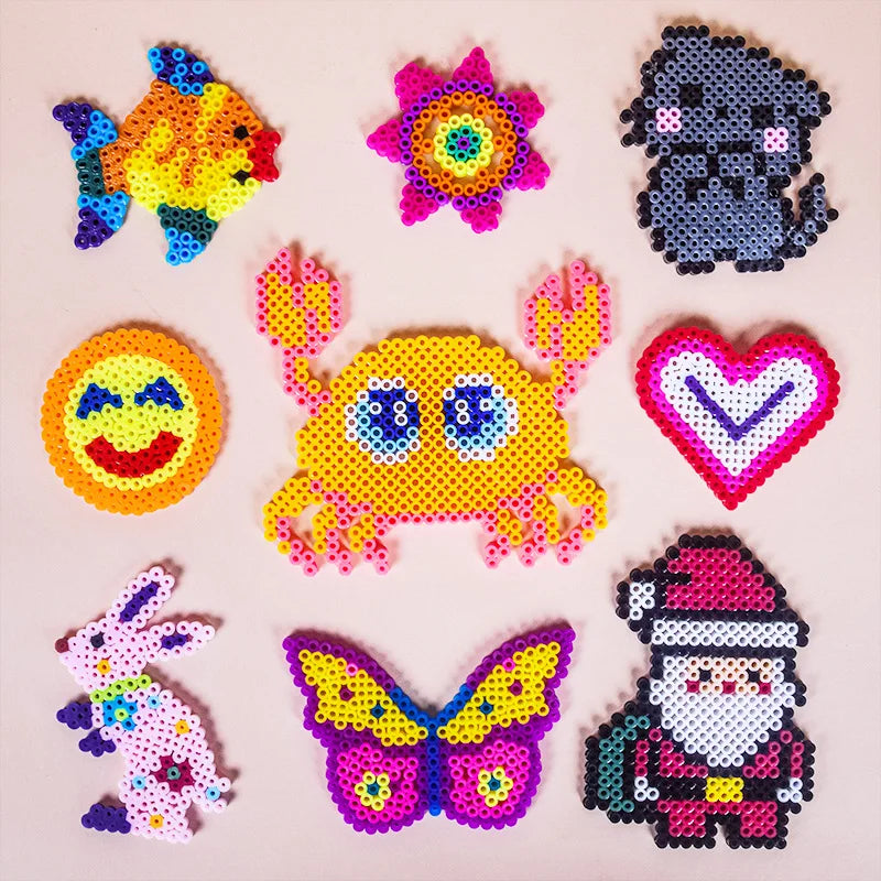 5MM 500 peças Contas de Ferro para Queimar 3D Pixel Puzzle para Crianças, Contas Hama DIY de Alta Qualidade — foto 4