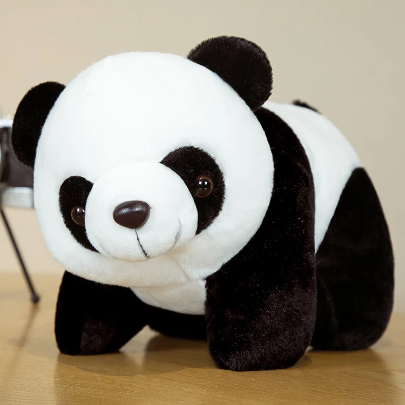 20cm bonito bebê bambu panda urso pelúcia animal boneca dos desenhos animados kawaii bonecas presentes — foto 3
