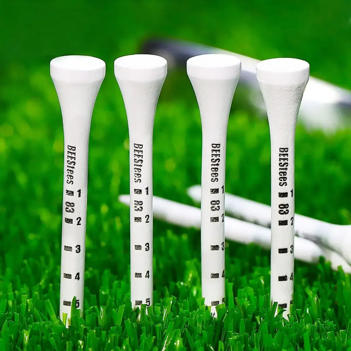 50 Peças de Assentos de Golfe de Madeira Duráveis, Estabiliza a Bola no Campo para Manter um Nível Perfeito — foto 2