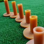 4 pçs treinamento prática t esteira golves bola buraco suportes iniciante treinador prática de borracha golfe — foto 2