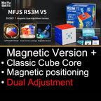 MoYu RS3M V5 3X3 Magnetic Magic Speed Cube Fidget Brinquedos profissionais RS3 M V5 Cubo - Magnetic Dual — foto 2