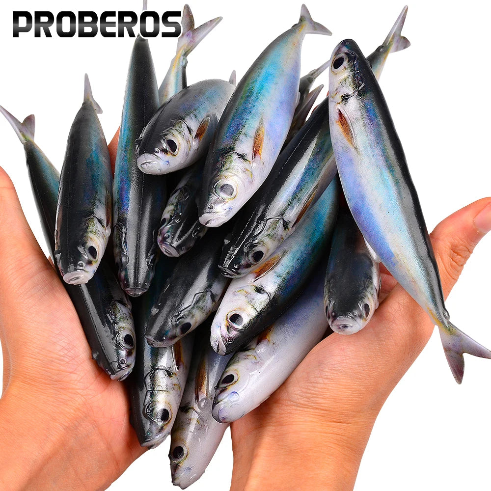 Isca Artificial Realista PROBEROS para Cavala, 3 Peças/Pacote, Isca de Arrasto e Nado para Atum — foto 1