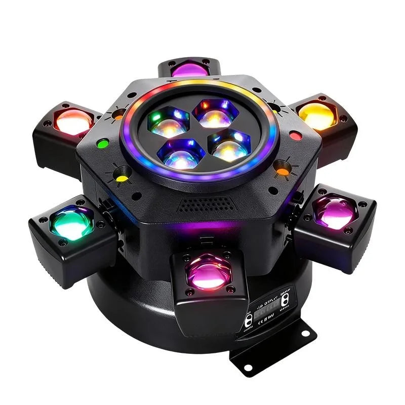 Cabeça móvel DMX de 6 braços e 150 W — foto 1