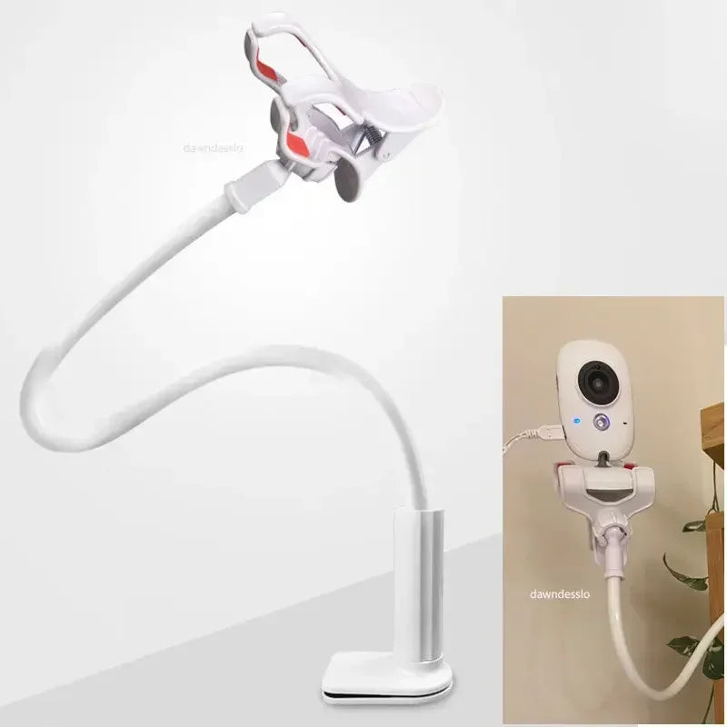 Novo suporte de câmara para monitor de bebê montagem na cama berço multifuncional universal ajustável suporte — foto 2