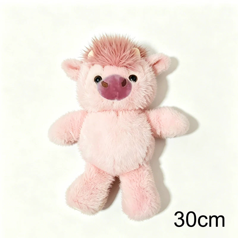 Brinquedos de Pelúcia Criativos de 30/40cm: Bezerro West Highland Fofo, Desenho Animado de Corrida Rápida — foto 1