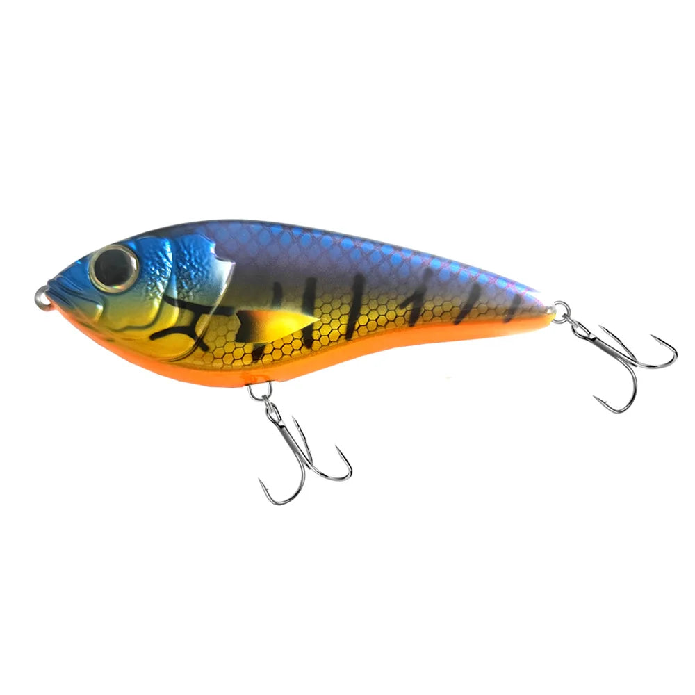 Isca artificial jerkbait 7 cm 12 g para pesca de lúcio — foto 2