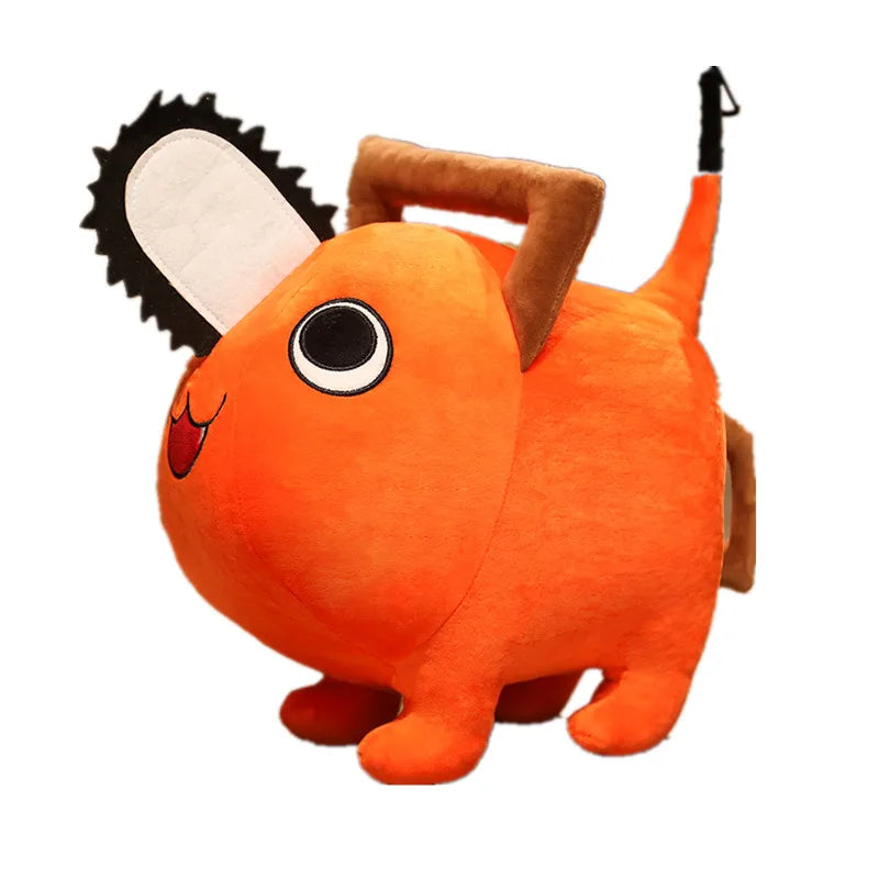 10/20/25/40cm motosserra homem pochita pingente bonecas brinquedo de pelúcia dos desenhos animados pochita — foto 1