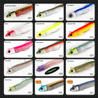Isca de Pesca de Silicone Macia Barret Minnow 70/85/100/110/125/135/155mm para Bass - 009 70mm jig cabeça 7g — foto 6