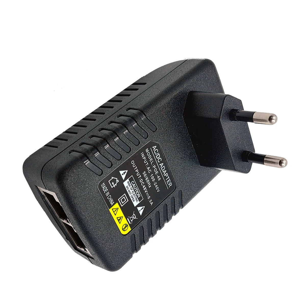Adaptador de fonte de alimentação poe para vigilância de segurança cctv, 48v, 0, 5a — foto 3