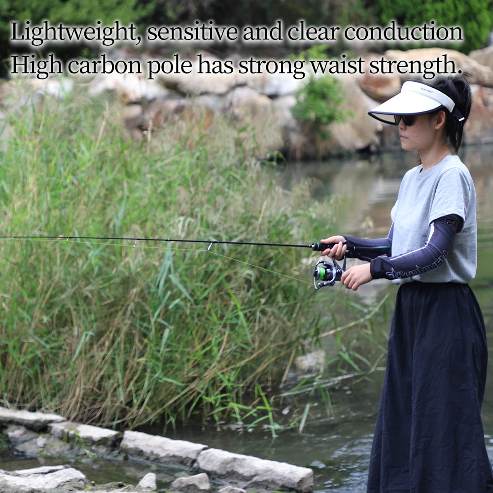 Vara de pesca ultraleve em carbono para spinning — foto 7