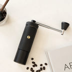 Moinho de café manual em aço inoxidável com ajuste externo — foto 4