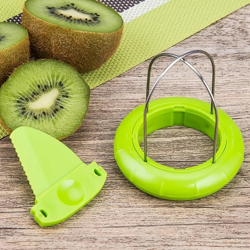 Cortador e colher para kiwi em ABS e aço inoxidável — foto 5