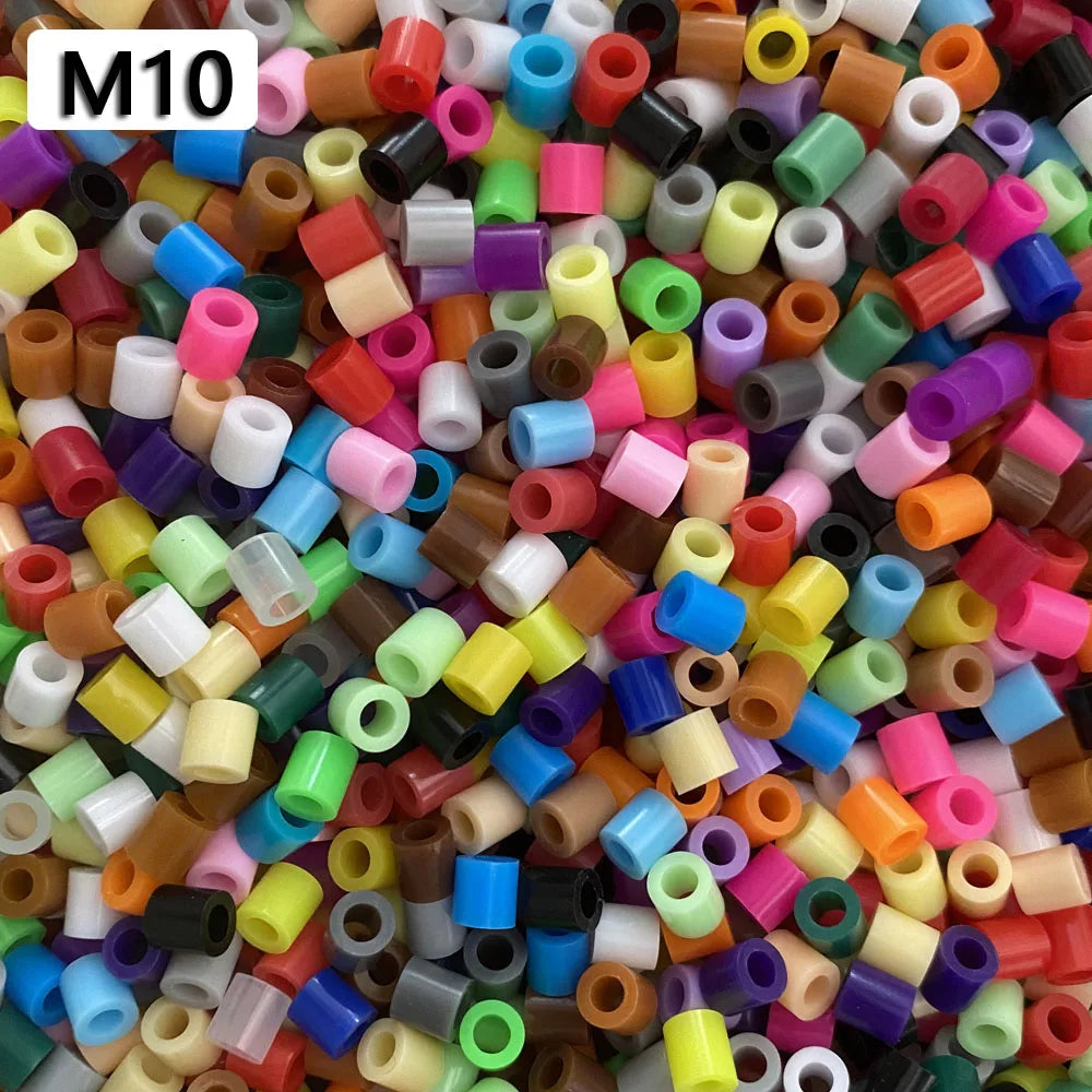 Miçangas de Ferro para Quebra-Cabeça de Pixel 5MM 1000 Peças para Crianças, Miçangas Perler Hama DIY — foto 1