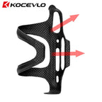 Suporte para garrafa de água de bicicleta com carga lateral de carbono Suporte para garrafa de água — foto 1