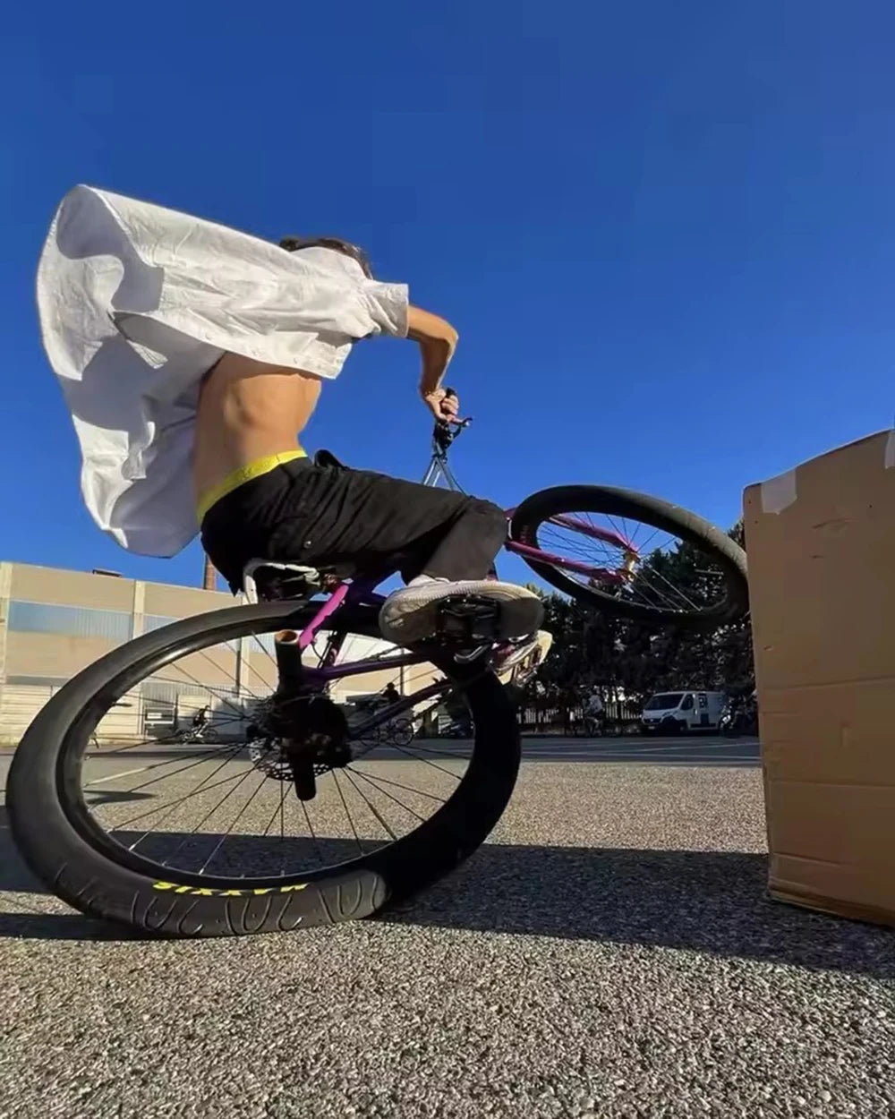 Pneu de Bicicleta Hookworm 26 x 2.5 BMX com Talão de Arame para Street, Park, Vert - 1 unidade 20 x 1.95 — foto 4