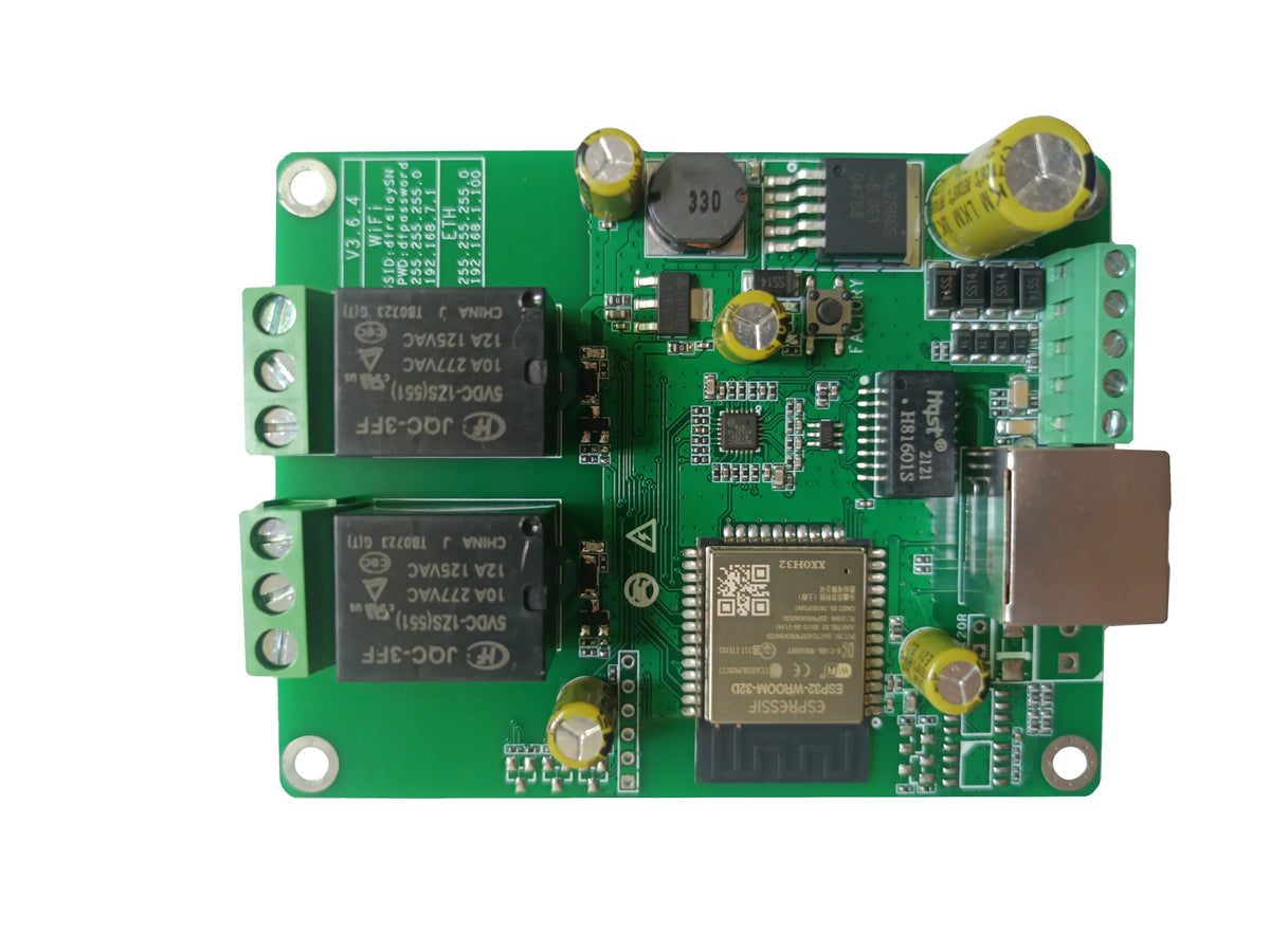 Rede de relé ethernet wifi switch modbus mqtt tcp udp web http programação tarefa pode rs485 coap domoticz — foto 1