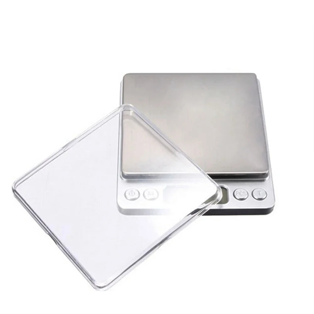 Balança digital de relva de 3000g x 0, 1g, balança eletrônica de bolso para joias, balança 500g x — foto 1