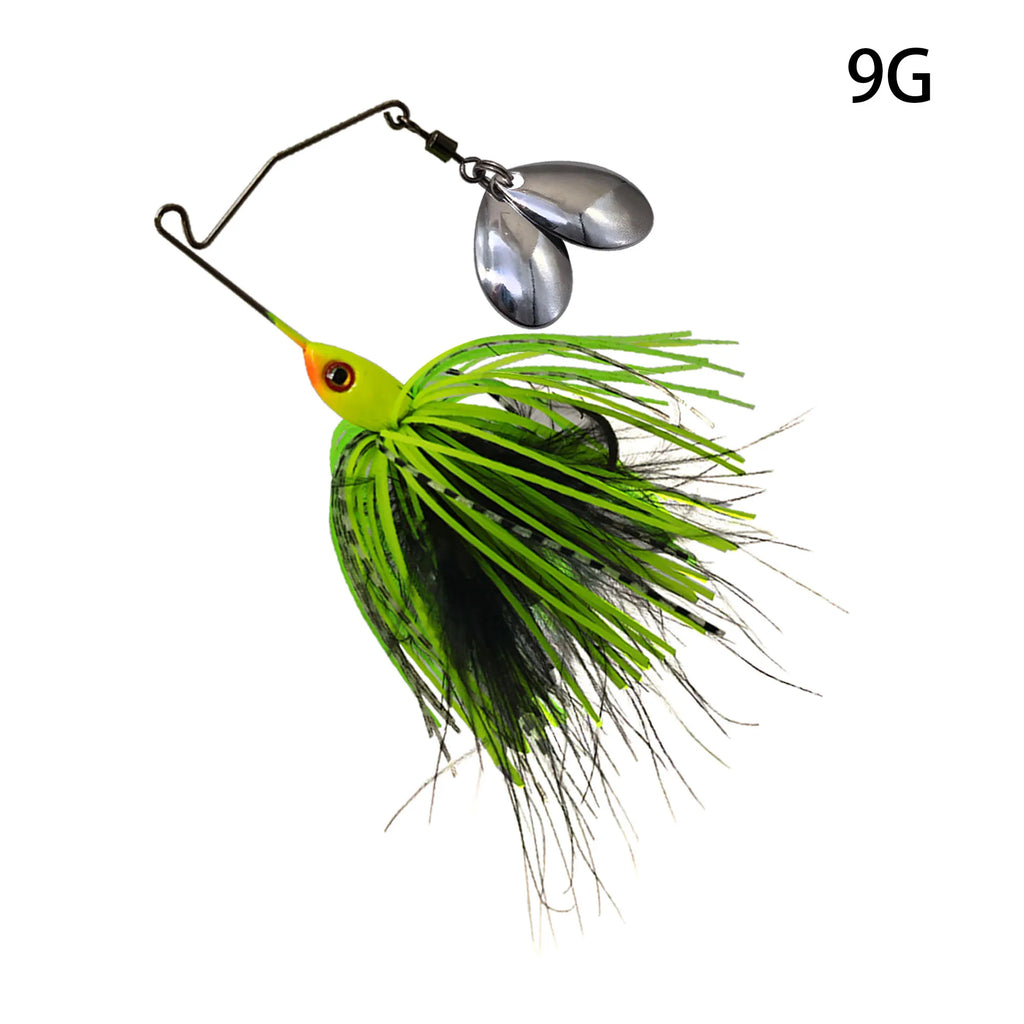Isca de Pesca 7G/9G Spinner Bait, Chatter Bait, Blade Jig, Dancer, Buzzbait, Wobbler - 07 branco — foto 6