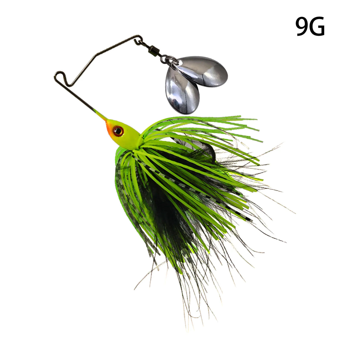 Isca de Pesca 7G/9G Spinner Bait, Chatter Bait, Blade Jig, Dancer, Buzzbait, Wobbler - 07 branco — foto 6