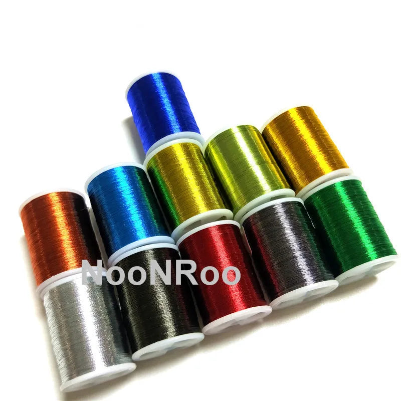 Metallicthread 230m/carretel 142ds guia de vara de pesca, componente de reparo de linha de embrulho — foto 2