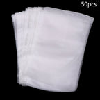 50 sacos de rede para proteção de frutos 17 x 27 cm — foto 2