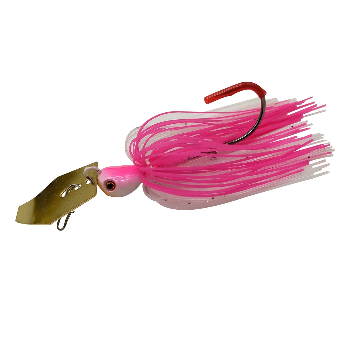 Isca de pesca rosa de 14 g tipo chatter bait — foto 1