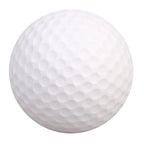 10 unidades de bolas de golfe de espuma PU amarela esponja elástica treinamento de prática interna e externa — foto 1